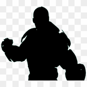 Cyborg Silhouette Justice League, HD Png Download - cyborg png