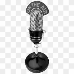 Vintage Radio Microphone - Radio Microphone Png, Transparent Png - vintage microphone png
