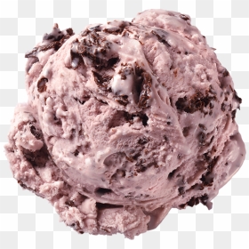 Homemade Brand Black Raspberry Chip Ice Cream Scoop - Kulfa Ice Cream Png, Transparent Png - ice cream scoop png