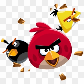 Angry Birds Flying Transparent Png - Angry Birds Transparent Png, Png Download - angry birds png