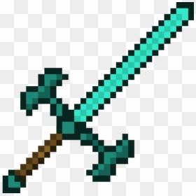 Diamond Sword, HD Png Download - minecraft.png