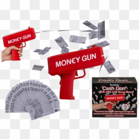 Pistol Cu Bani, HD Png Download - money rain png