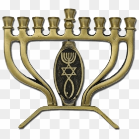 Grafted In Brass Hanukkah Menorah - Judaism, HD Png Download - menorah png