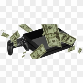 Ps4 Money Rain - Money, HD Png Download - money rain png