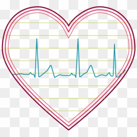 Img-heartrate@2x - Heart, HD Png Download - heartbeat line png