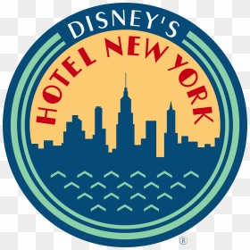 Disney Hotel New York Logo, HD Png Download - new york skyline png