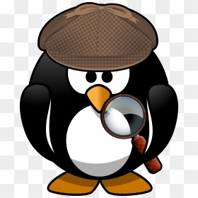 Detective Clipart Print Clip Art Picture Clipartme - Detective Cartoon Magnifying Glass, HD Png Download - detective png