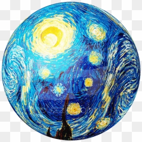 Starry Night In Bethlehem - Starry Night Png Van Gogh, Transparent Png - night sky png