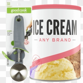00 For Goodcook® Pro Ice Cream Scoop & Any Brand Ice - Good Cook, HD Png Download - ice cream scoop png