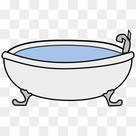 Bathtub Images Ideas Blue - Clip Art Bath Tub, HD Png Download - bathtub png