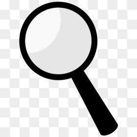 Monochrome - Transparent Background Magnifying Glass Clipart, HD Png Download - detective png