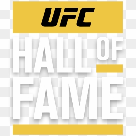 Ufc Hall Of Fame Logo , Png Download - Ufc Hall Of Fame Logo, Transparent Png - ufc logo png