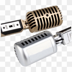 Nmc01 Vintage Style Desktop Microphone - Electronics, HD Png Download - vintage microphone png