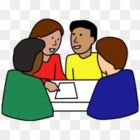 Diverse Student Group Clip Arts - Students Working Together Clipart, HD Png Download - group icon png