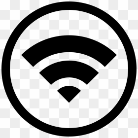 Wifi Symbol Inside A Circle - Circle Wifi Png Icon, Transparent Png - wifi icon png