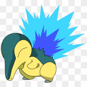 Pokemon Cyndaquil Png, Transparent Png - blue flame png