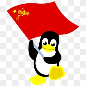 Hacker Commie Tux Clip Arts - Tux Linux, HD Png Download - hacker png