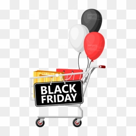 Black Friday Cart Free, HD Png Download - black friday png