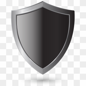 Banner Black And White Download Shield Black Free To - Shield, HD Png Download - blank shield png