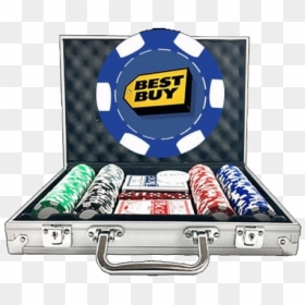 Premium Poker Chip Set - Best Buy Mobile, HD Png Download - poker chip png