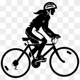 Cycling Png Clipart - Cycling Clipart Black And White, Transparent Png - cyclist png