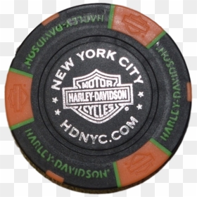 Harley Davidson, HD Png Download - poker chip png