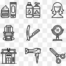 Icons Wedding, HD Png Download - barber scissors png