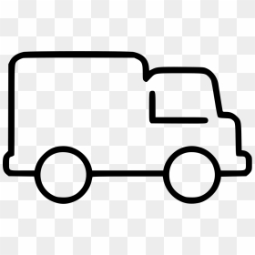 Transport Truck Comments - Truck Line Drawing Png, Transparent Png - truck icon png