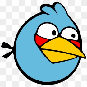 Blue Bird Angry Birds Characters - Angry Birds Game Blue, HD Png Download - angry birds png