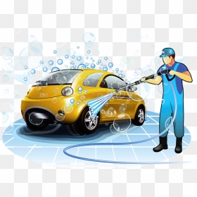 Car Washer Ist Toyota Wash Png Free Photo Clipart - Car Wash Clipart Png, Transparent Png - car wash png