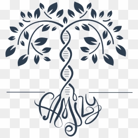 Family Tree - Dna Logo With Roots, HD Png Download - family tree png