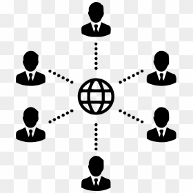 Group Web Team Communication Teamwork People Comments - Networking Icon, HD Png Download - group icon png