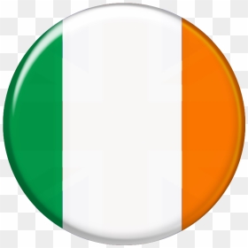 Icreate Project - Ireland Flag Circle No Background, HD Png Download - hindu flag png