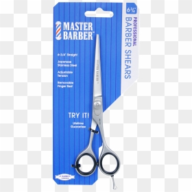 Master Barber Shear - Master Barber Brand Shears, HD Png Download - barber scissors png