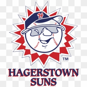 Hagerstown Suns Logo, HD Png Download - washington nationals logo png