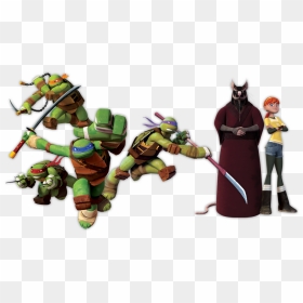Tmnt Nickelodeon Characters - Teenage Mutant Ninja Turtles Nickelodeon Characters, HD Png Download - tmnt png