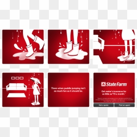 State Farm Logo Png - State Farm Renters Insurance Advertisements, Transparent Png - state farm logo png