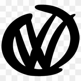 Volkswagen Logo Sticker, HD Png Download - volkswagen logo png