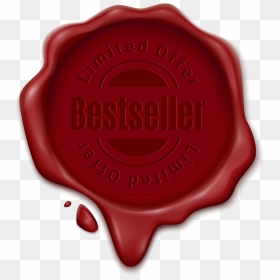Bestseller Stamp Transparent - Emblem, HD Png Download - best seller png