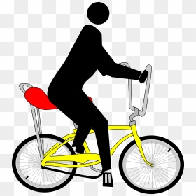 Pedestrian Cyclist Clip Arts - Bicycle, HD Png Download - cyclist png
