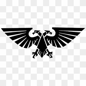 Eagle Black Logo Png Image, Free Download - Warhammer 40k Aquila, Transparent Png - eagle logo design black and white png