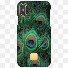 Iphone Xs Case Peacock - Iphone Xs, HD Png Download - single peacock feathers png