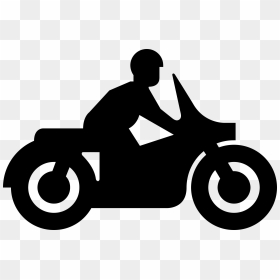 Motorbike Man Clip Arts - Motorcycle Sign, HD Png Download - motorbike icon png