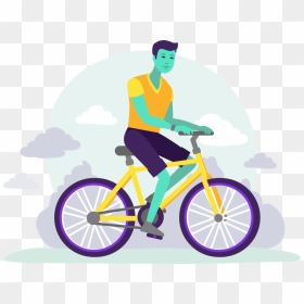 Cycling - Bicycle, HD Png Download - cyclist png