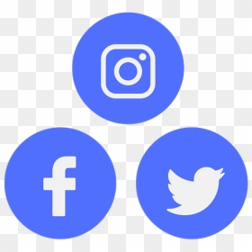 Social Media Handle Icons, HD Png Download - vhv