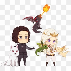 So It Turns Out, Dragons Are Cute Jon Snow, Daenerys - Game Of Thrones Cute Png, Transparent Png - jon snow png