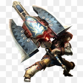 Thumb Image - Monster Hunter Sword And Shield Axe, HD Png Download - monster hunter png