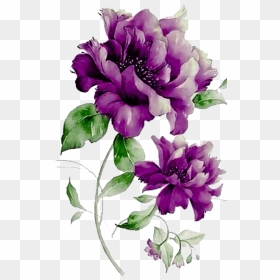 Lilac Flower Png Image Transparent Background - Transparent Purple Flowers Png, Png Download - new background flowers design png