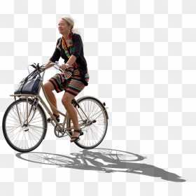 Shadow Photoshop Extension Free Download, HD Png Download - cyclist png