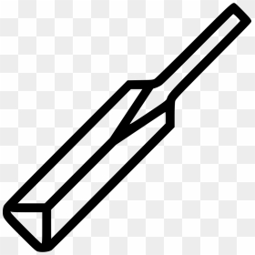 Thumb Image - Outline Images Of Bat, HD Png Download - cricket batting logo png